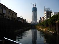 2009.11.18<br>十間橋から（タワー東側）<br>(C)酒巻佳江